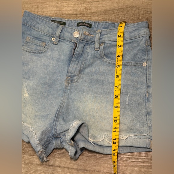 Duo 1 Celebrity Pink Drawstring Denim Shorts S & 1 Wild Fable Rolled Cuff 4/R - Picture 10 of 10